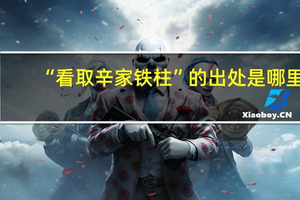 “看取辛家铁柱”的出处是哪里