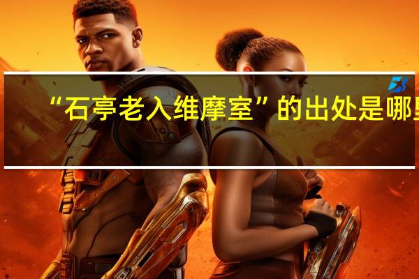 “石亭老入维摩室”的出处是哪里