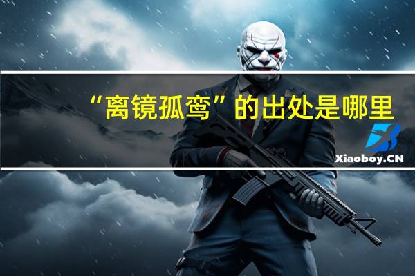 “离镜孤鸾”的出处是哪里