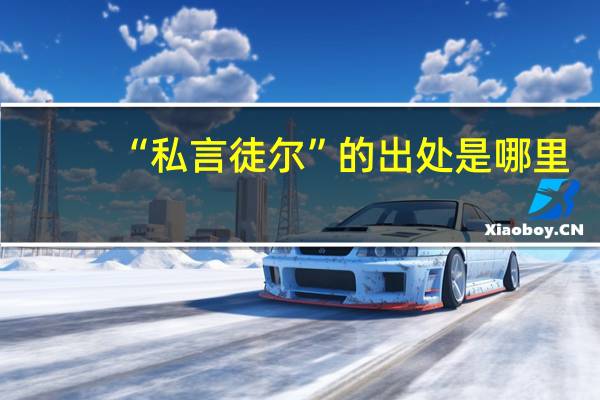 “私言徒尔”的出处是哪里