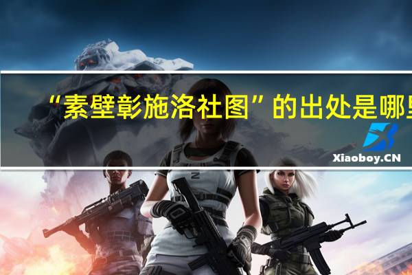 “素壁彰施洛社图”的出处是哪里