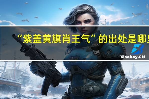 “紫盖黄旗肖王气”的出处是哪里