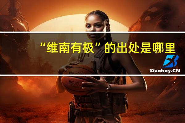 “维南有极”的出处是哪里