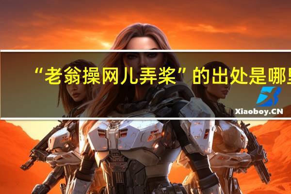 “老翁操网儿弄桨”的出处是哪里