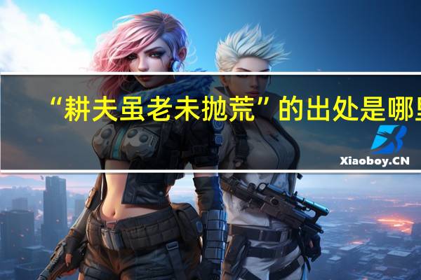 “耕夫虽老未抛荒”的出处是哪里