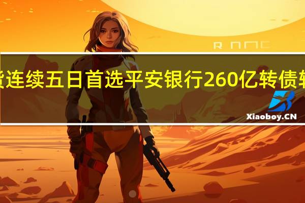 “聪明钱”扫货连续五日首选平安银行 260亿转债转股有望打开新空间