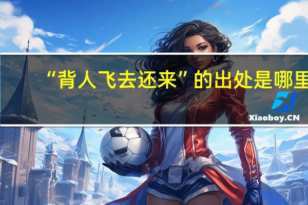 “背人飞去还来”的出处是哪里