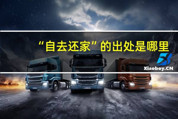 “自去还家”的出处是哪里