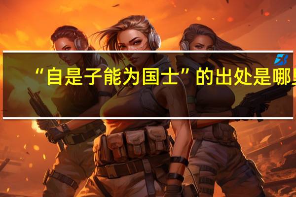 “自是子能为国士”的出处是哪里