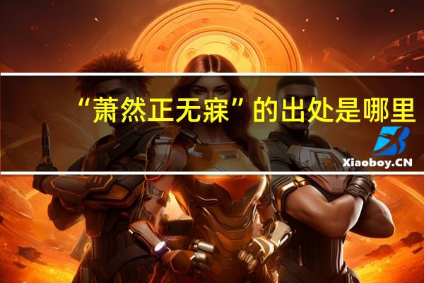 “萧然正无寐”的出处是哪里