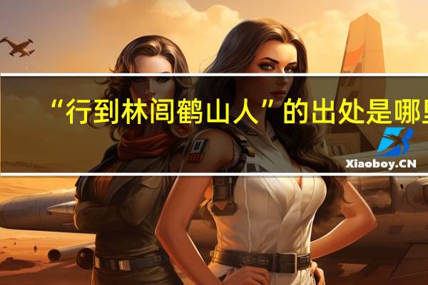 “行到林闾鹤山人”的出处是哪里