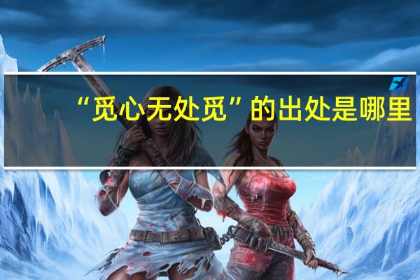 “觅心无处觅”的出处是哪里