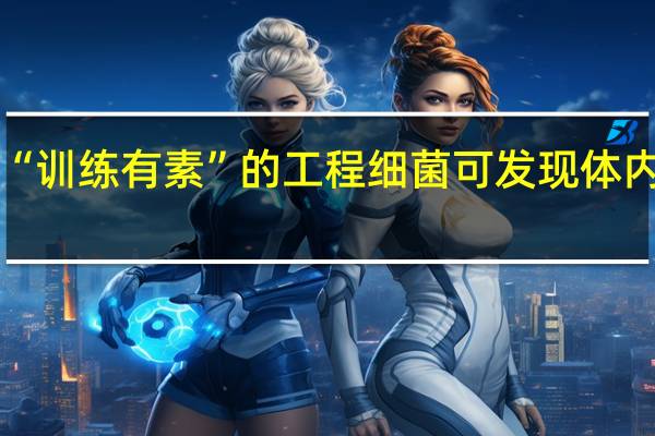 “训练有素”的工程细菌可发现体内癌症