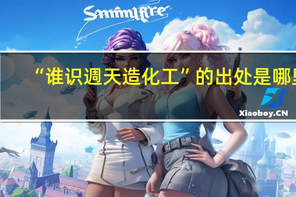 “谁识週天造化工”的出处是哪里