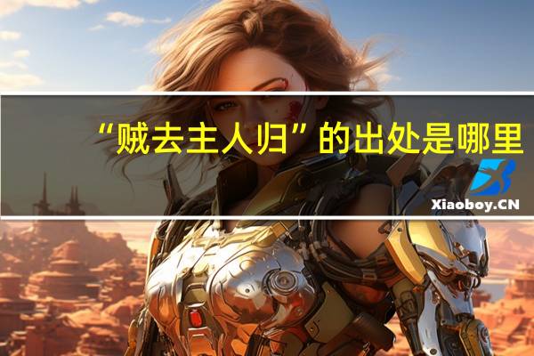 “贼去主人归”的出处是哪里