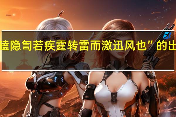 “軯磕隐訇若疾霆转雷而激迅风也”的出处是哪里