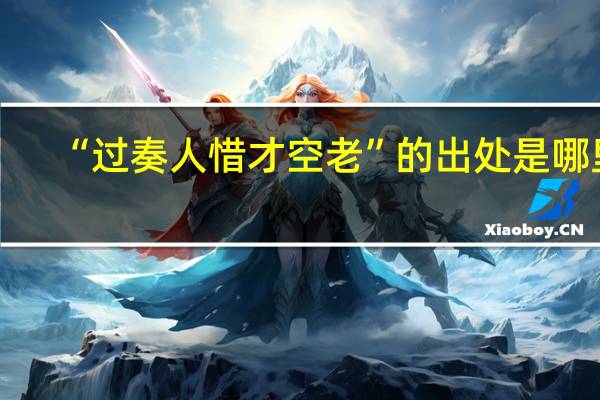 “过奏人惜才空老”的出处是哪里