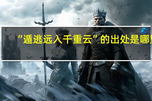 “遁逃远入千重云”的出处是哪里