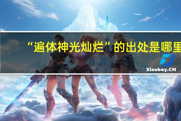“遍体神光灿烂”的出处是哪里