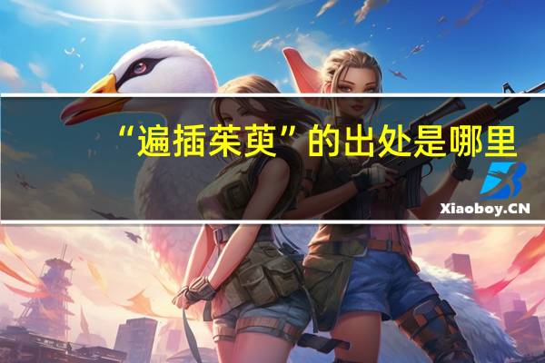 “遍插茱萸”的出处是哪里