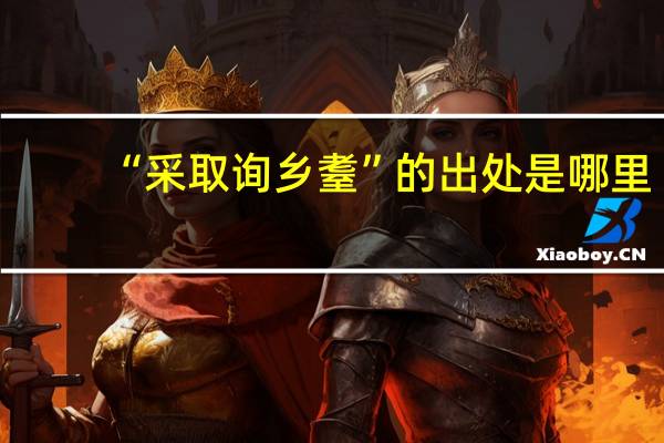 “采取询乡耋”的出处是哪里
