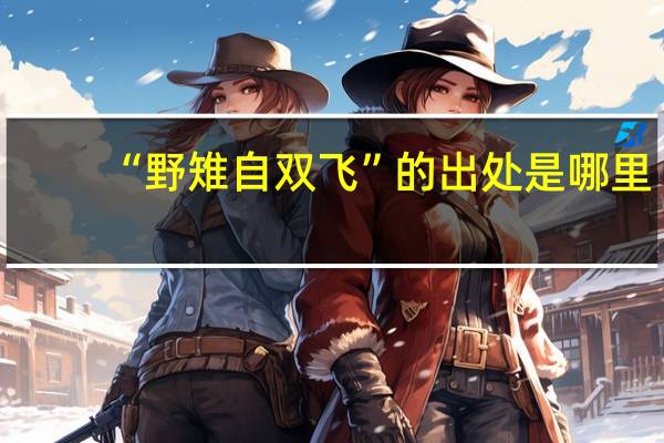 “野雉自双飞”的出处是哪里
