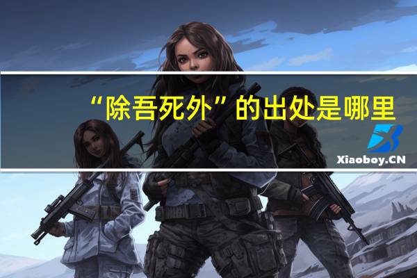 “除吾死外”的出处是哪里