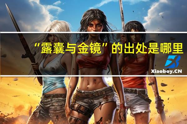 “露囊与金镜”的出处是哪里