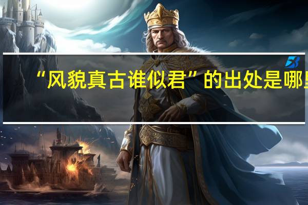 “风貌真古谁似君”的出处是哪里