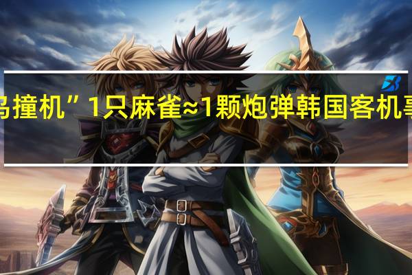 “飞鸟撞机”1只麻雀≈1颗炮弹 韩国客机事故引关注