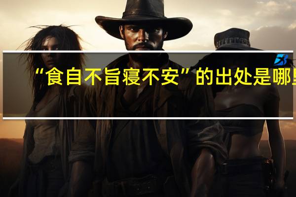 “食自不旨寝不安”的出处是哪里