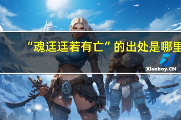 “魂迋迋若有亡”的出处是哪里