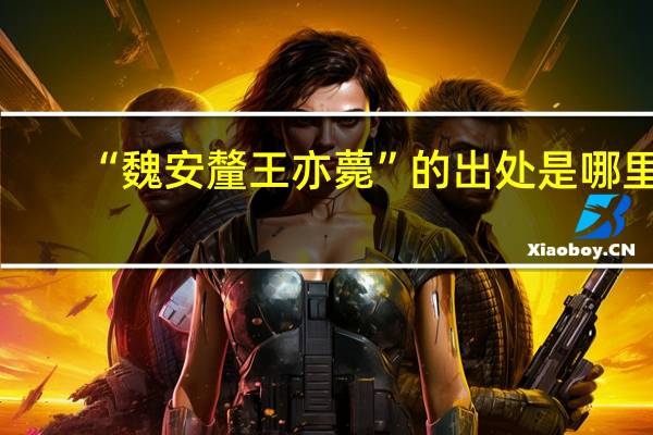 “魏安釐王亦薨”的出处是哪里