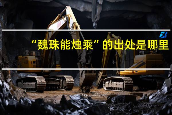 “魏珠能烛乘”的出处是哪里