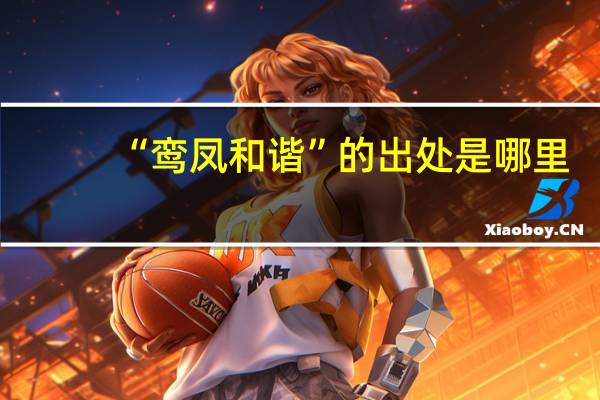 “鸾凤和谐”的出处是哪里