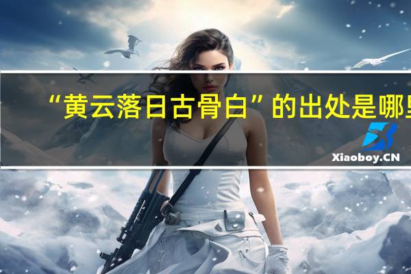 “黄云落日古骨白”的出处是哪里