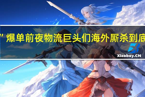 “黑五”爆单前夜物流巨头们海外厮杀 到底什么情况嘞