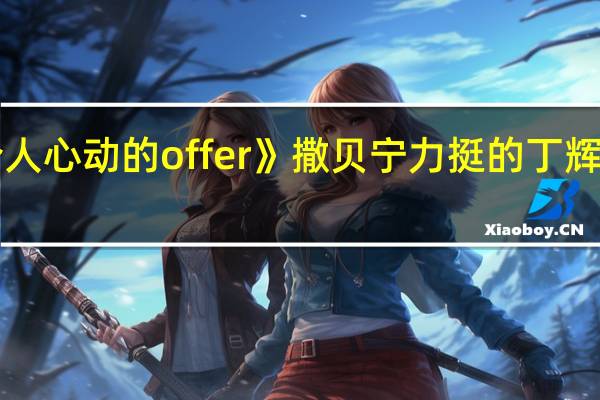 《令人心动的offer》撒贝宁力挺的丁辉惨遭淘汰：他真的是个loser