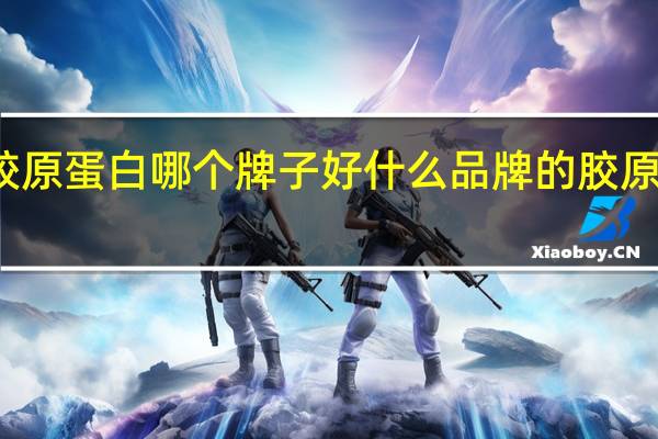 㬵原蛋白哪个牌子好 什么品牌的胶原蛋白好