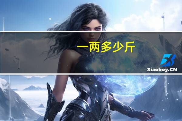 一两多少斤