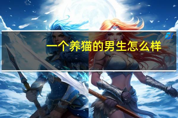 一个养猫的男生怎么样