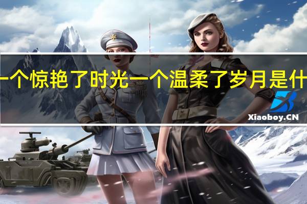 一个惊艳了时光一个温柔了岁月是什么意思