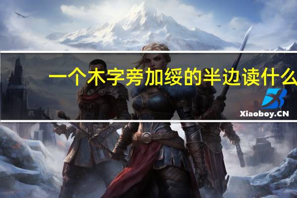 一个木字旁加绥的半边读什么