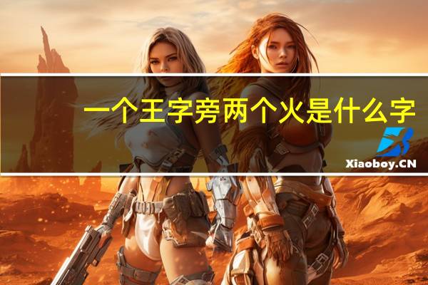 一个王字旁两个火是什么字