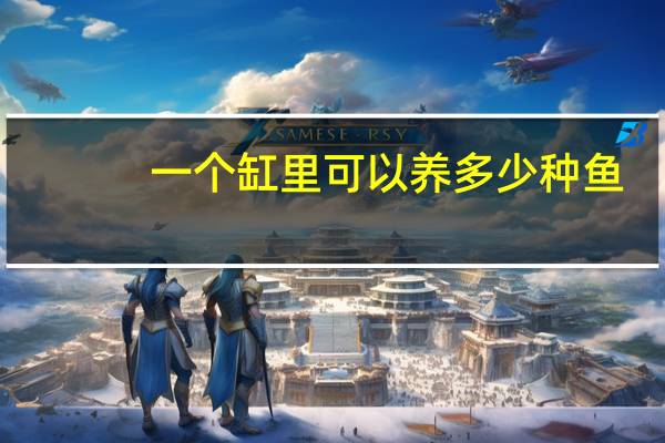 一个缸里可以养多少种鱼
