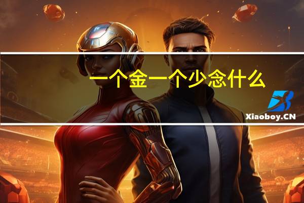 一个金一个少念什么