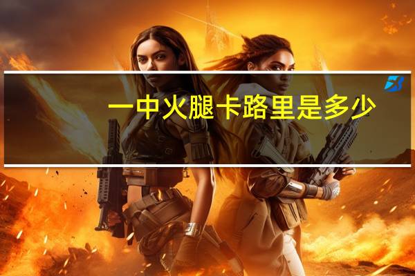 一中 火腿卡路里是多少