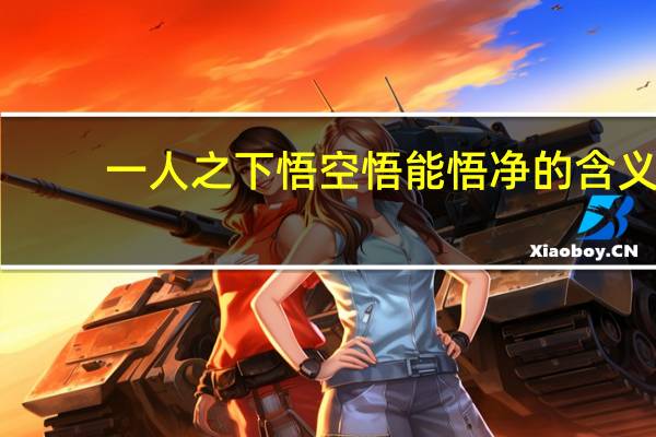 一人之下悟空悟能悟净的含义