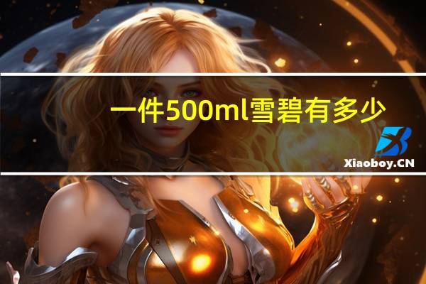 一件500ml雪碧有多少