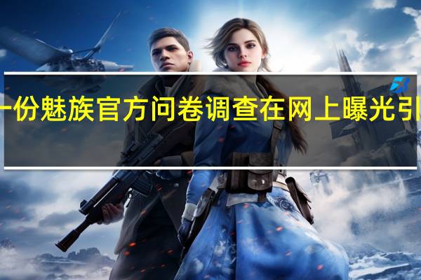 一份魅族官方问卷调查在网上曝光引起热议